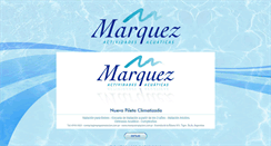 Desktop Screenshot of marqueznatacion.com.ar